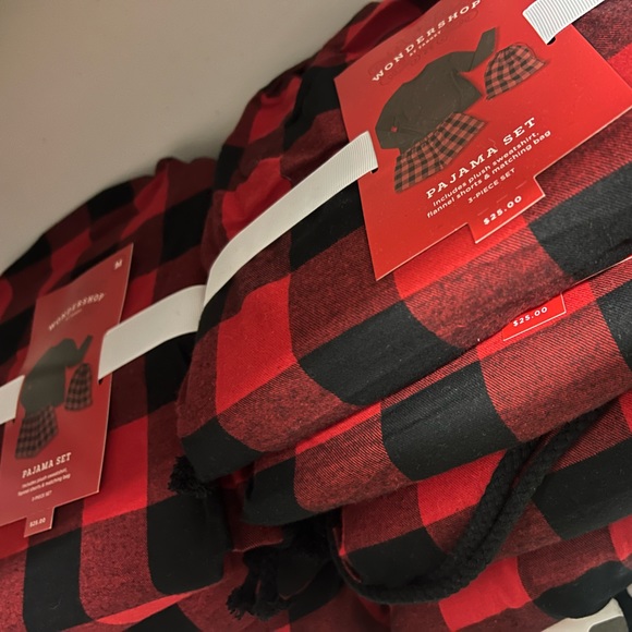 Women’s 3pc Pajama Set- Buffalo Plaid - Picture 7 of 7